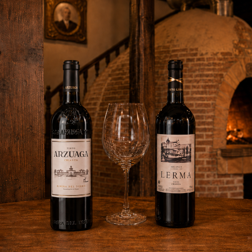Wines in the Asador Caracoles cellar