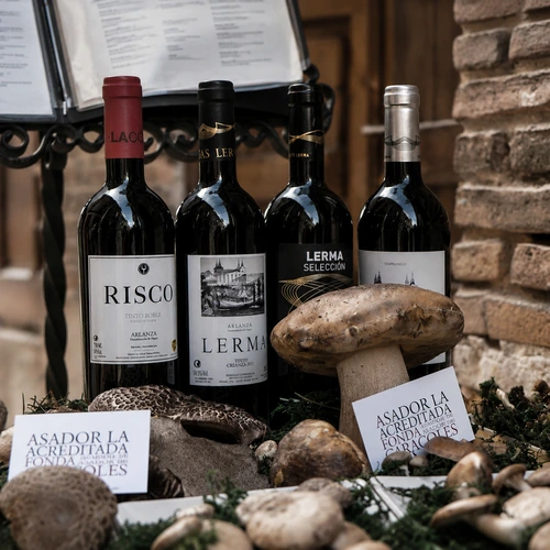 Wines and seasonal produce