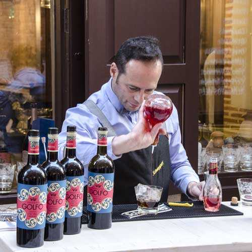 Wine preparation for an event
